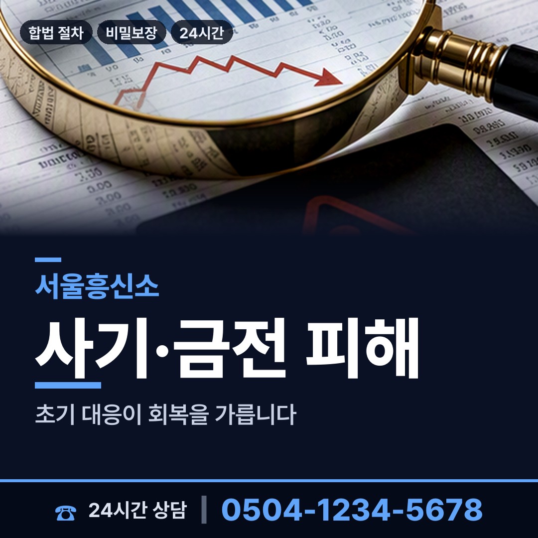 서울 등촌제3동 흥신소비용 상담 안내